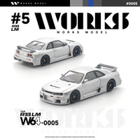 Works Model 1/64 R333 LM Silver