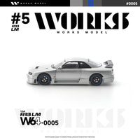 Works Model 1/64 R333 LM Silver