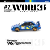 Works Model 1/64 Subaru¬†Impreza¬†WRC 1997 Monte Carlo Colin Mcrae