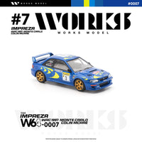 Works Model 1/64 Subaru¬†Impreza¬†WRC 1997 Monte Carlo Colin Mcrae
