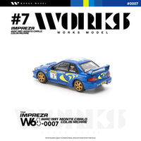 Works Model 1/64 Subaru¬†Impreza¬†WRC 1997 Monte Carlo Colin Mcrae