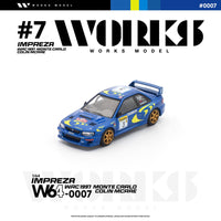 Works Model 1/64 Subaru¬†Impreza¬†WRC 1997 Monte Carlo Colin Mcrae