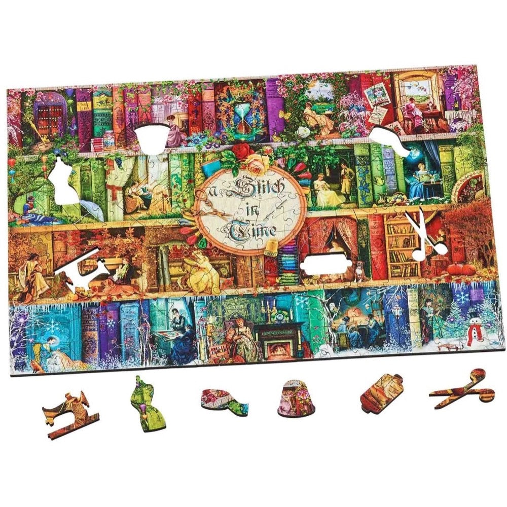 Wentworth A Stitch in Time 40pc Wooden Jigsaw Puzzle