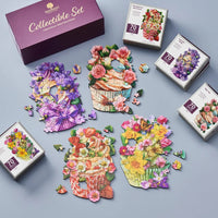 Wentworth Cupcakes 4 x 80pc Wooden Jigsaw Puzzle