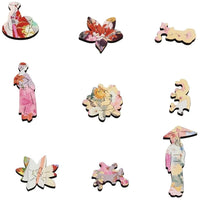 Wentworth Hanayagi-Free Form Puzzle Cut 230pc Wooden Jigsaw Puzzle