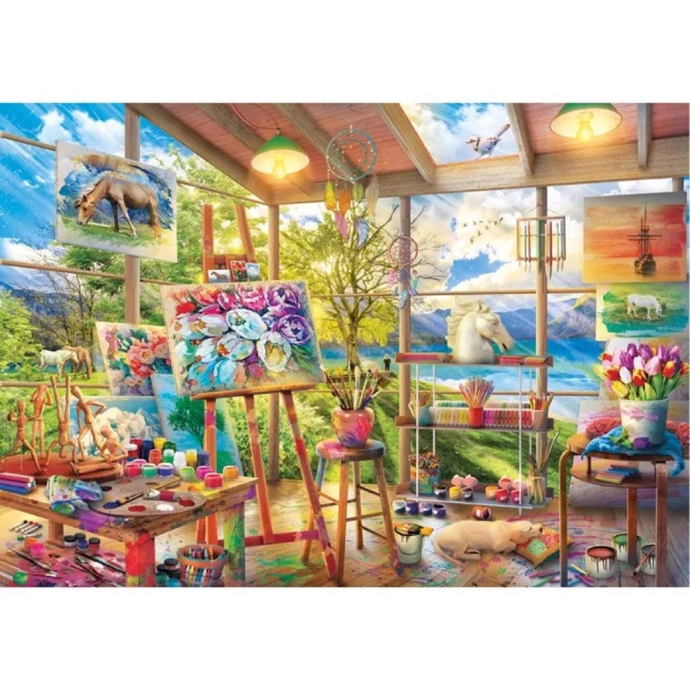 Wentworth Artists Room 250pc Wooden Jigsaw Puzzle