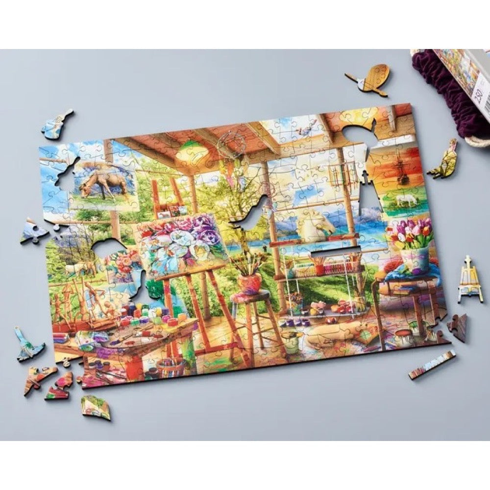 Wentworth Artists Room 250pc Wooden Jigsaw Puzzle
