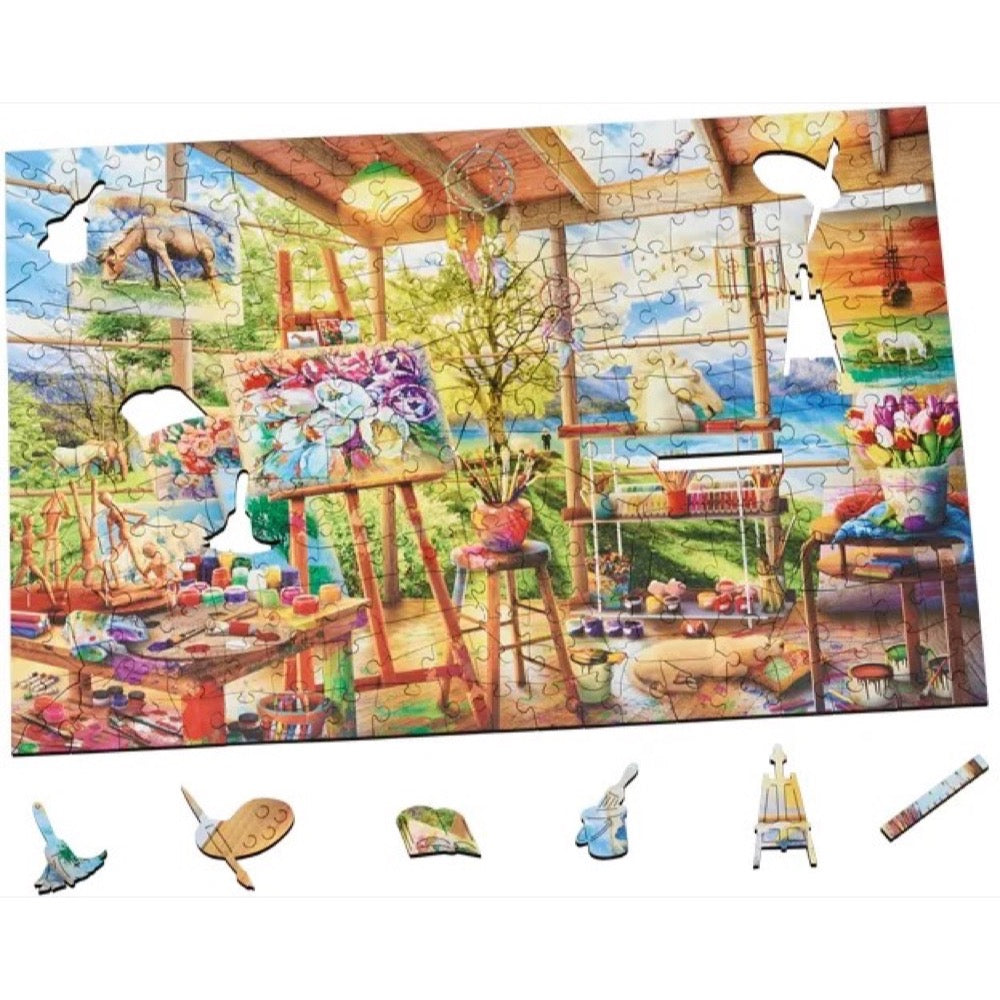 Wentworth Artists Room 250pc Wooden Jigsaw Puzzle