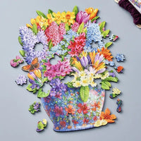 Wentworth Bountiful Blooms 250pc Wooden Jigsaw Puzzle