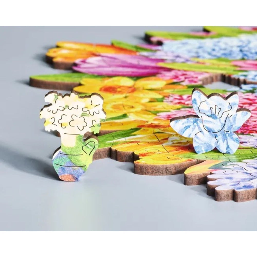 Wentworth Bountiful Blooms 250pc Wooden Jigsaw Puzzle