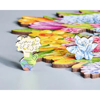 Wentworth Bountiful Blooms 250pc Wooden Jigsaw Puzzle