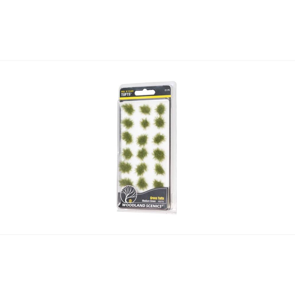 Woodland Scenics WFS771 Medium Green Grass Tufts