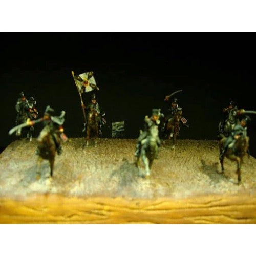 Waterloo 032 1/72 Prussian Hussars of Death 1812-15