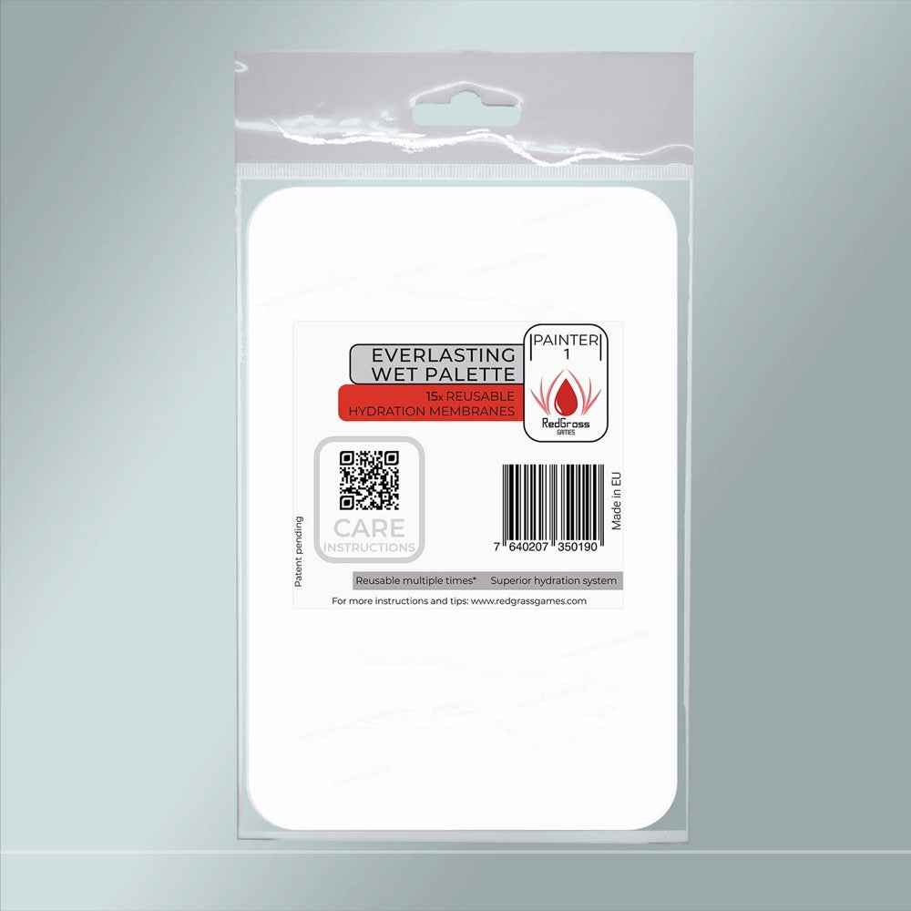 Redgrass Painter V1 Orange Reusable Membranes for Everlasting Wet Palette