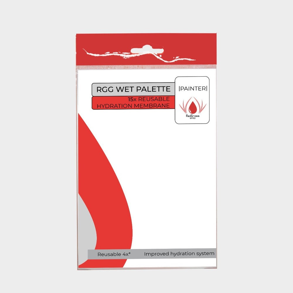 Redgrass Everlasting Wet Palette Painter V2 Reusable Membranes