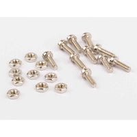 Wilesco 1542 Screws And Nuts M2. Each 10 Pc.. Nickel Plated