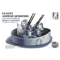 Zimi Model 53001 1/35 US Navy 40mm Quadruple Bofors (Trade edition)