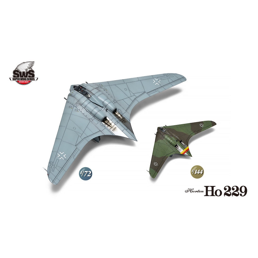 Zoukei Mura SWS7214401 1/72 and 1/144 Horten Ho 229
