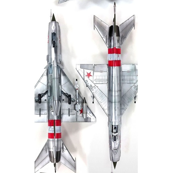Academy 12311 1/48 MIG-21 MF "Soviet Air Force & Export" Le: