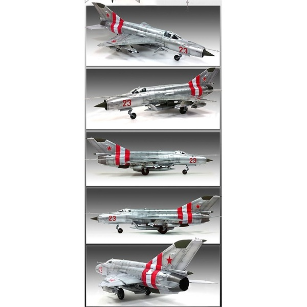 Academy 12311 1/48 MIG-21 MF "Soviet Air Force & Export" Le: