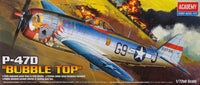 Academy 12491 1/72 P-47D 