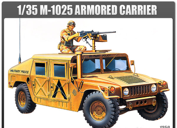 Academy 13241 1/35 Tank M1025 Hummer Armoured Carrier
