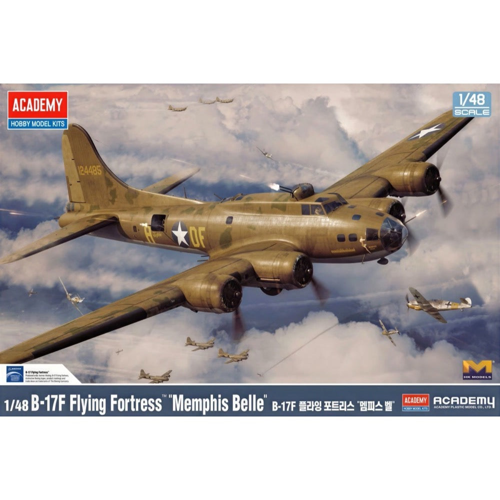 Academy 1/48 B-17F Flying Fortress "Memphis Belle"
