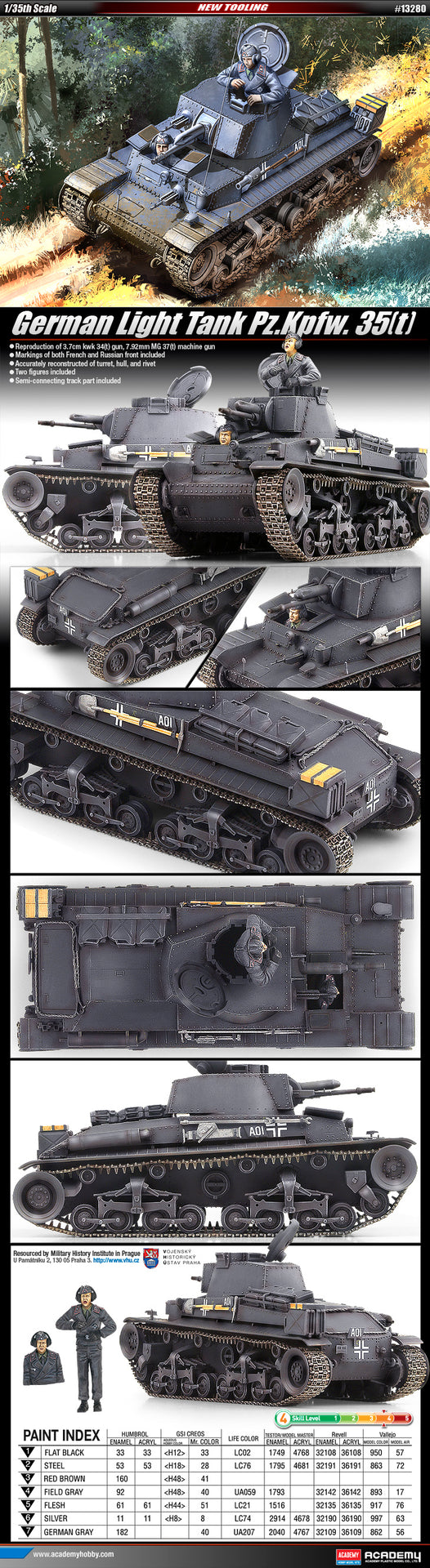 Academy 13280 1/35 Panzer 35T 8809258921721