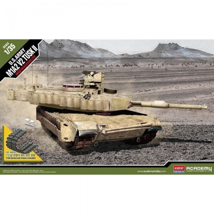 Academy 13504 1/35 US Army M1A2 V2 Tusk II