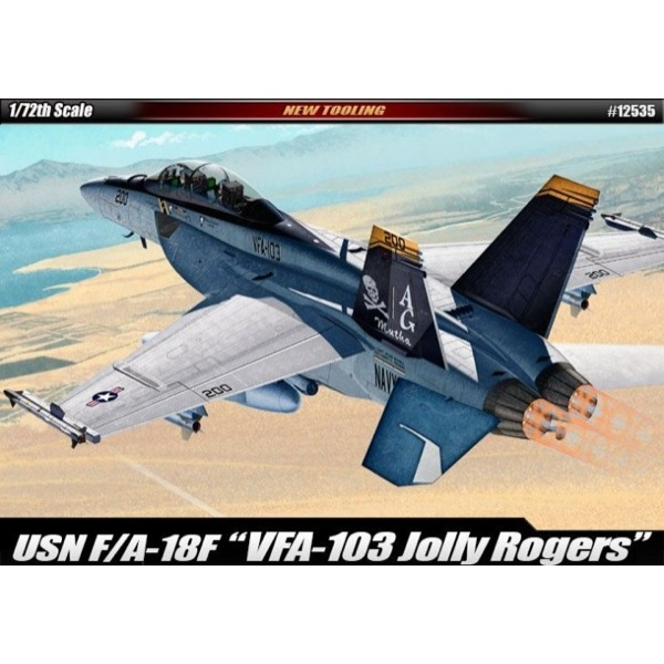 Academy 12535 1/72 USN F/A-18F "VFA-103 Jolly Rogers" MCP Hornet