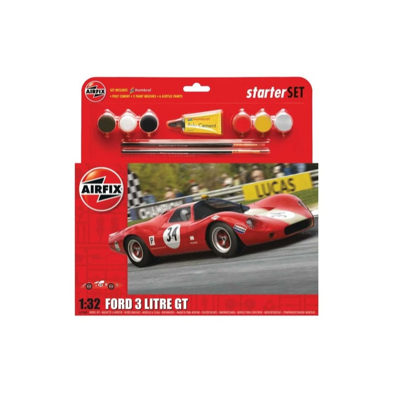 Airfix A55308 1/32 Ford 3 Litre GT Starter Set
