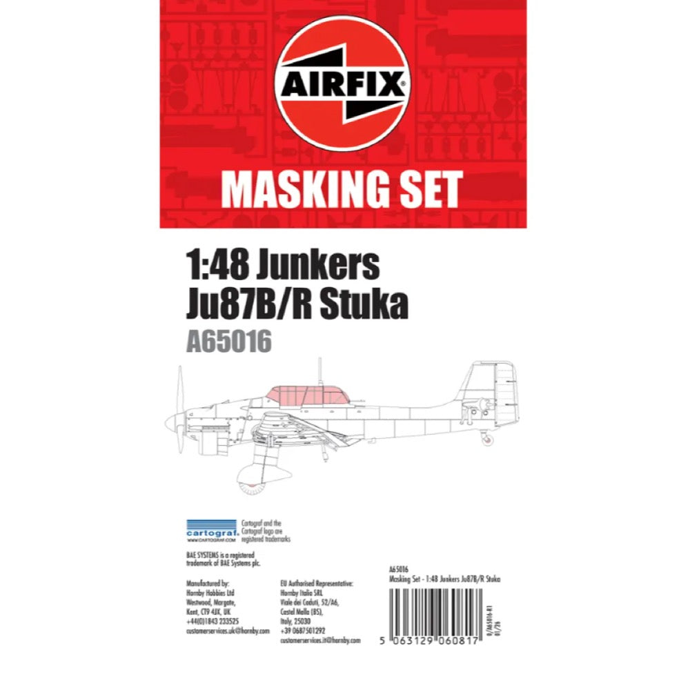 Airfix Masking Set 1/48 Junkers Ju87 Stuka