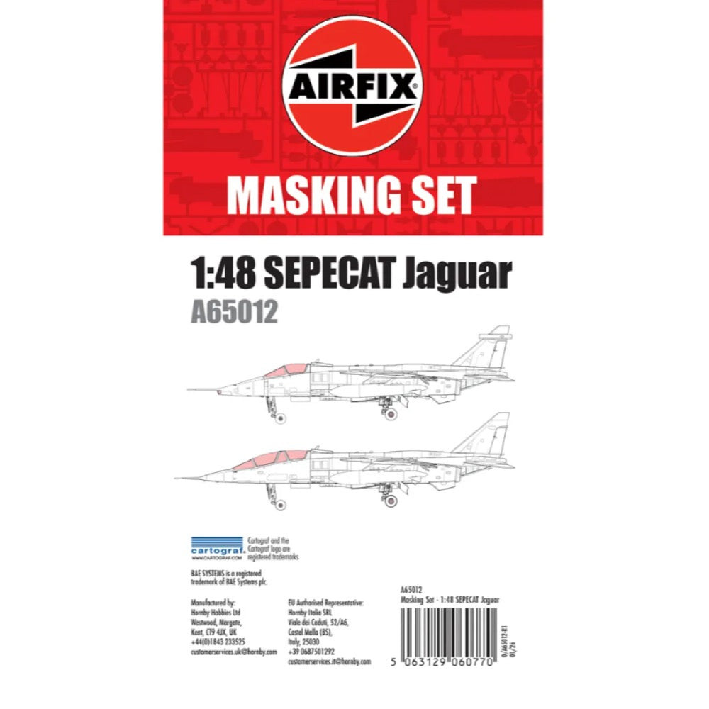 Airfix Masking Set 1/48 Sepecat Jaguar