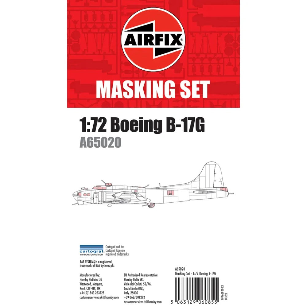 Airfix Masking Set 1/72 Boeing B-17