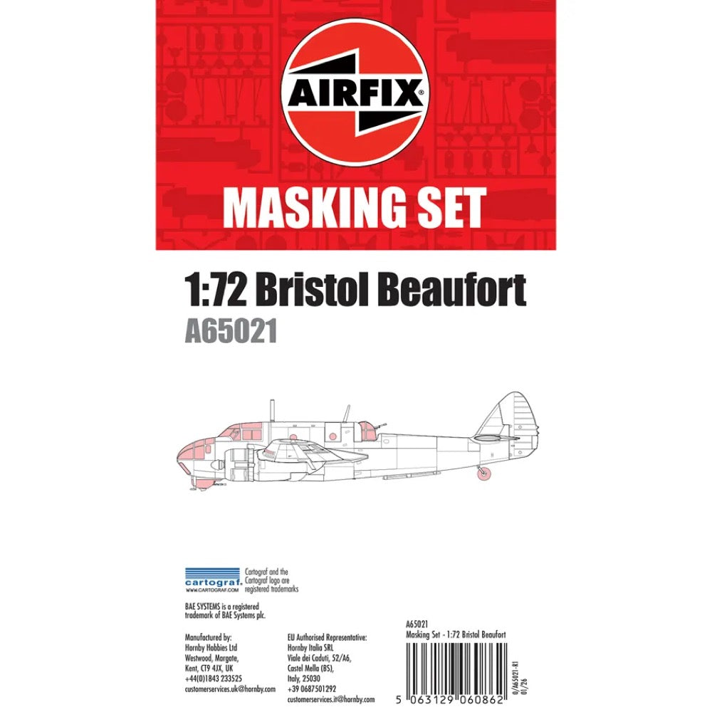 Airfix Masking Set 1/72 Bristol Beaufort