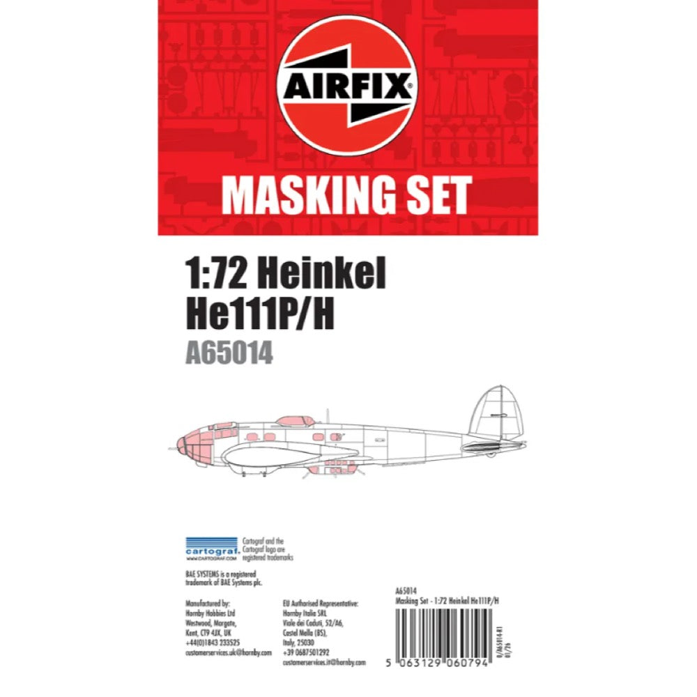 Airfix Masking Set 1/72 Heinkel He111