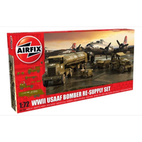 Airfix A06304 1/72 USAAF Bomber Re-Supply Set Autocar U-7144-T 4x4 Tractor Unit and F-1 Fuel Trailer