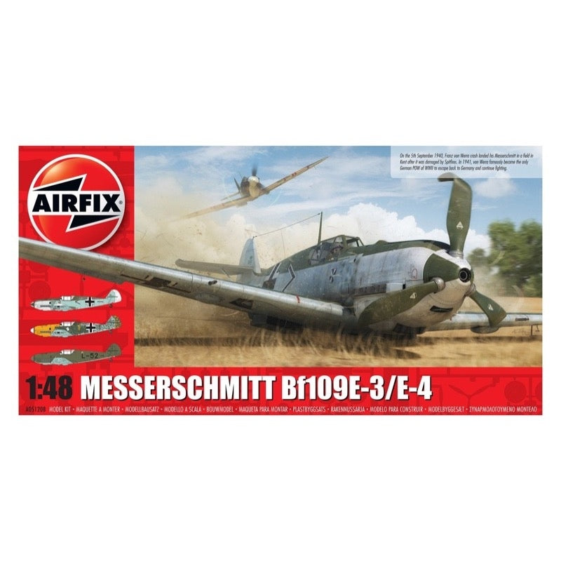Airfix A05120B 1/48 Messerschmitt Me109E-3/E-4
