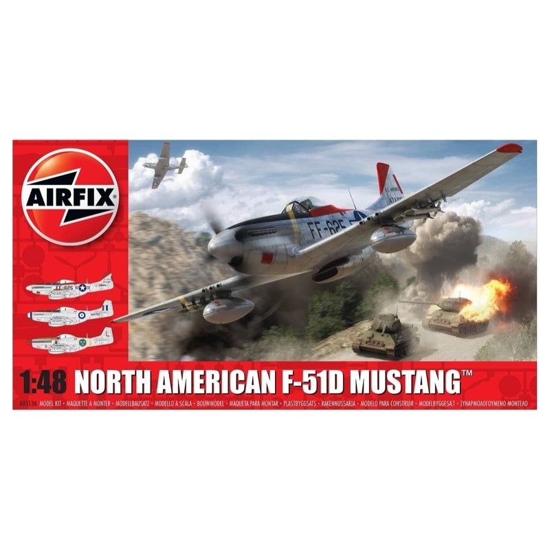 Airfix A05136 1/48 North American F-51D Mustang