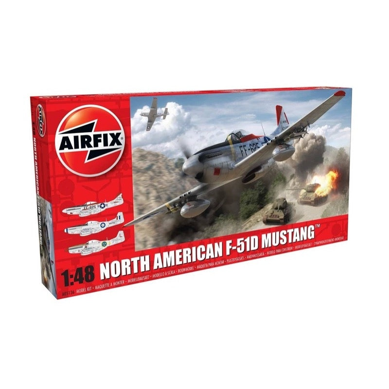 Airfix A05136 1/48 North American F-51D Mustang