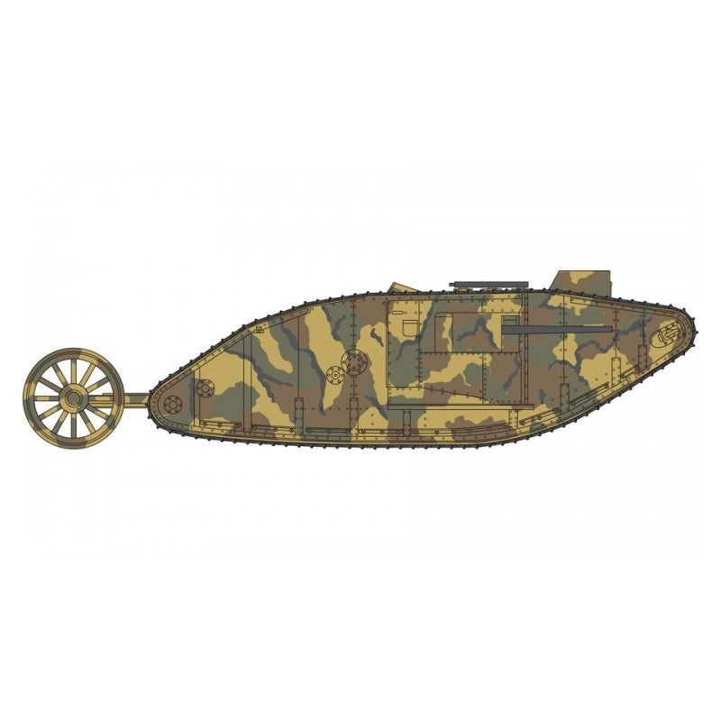 Airfix A01315V 1/76 Vintage Classics WWI Male Tank