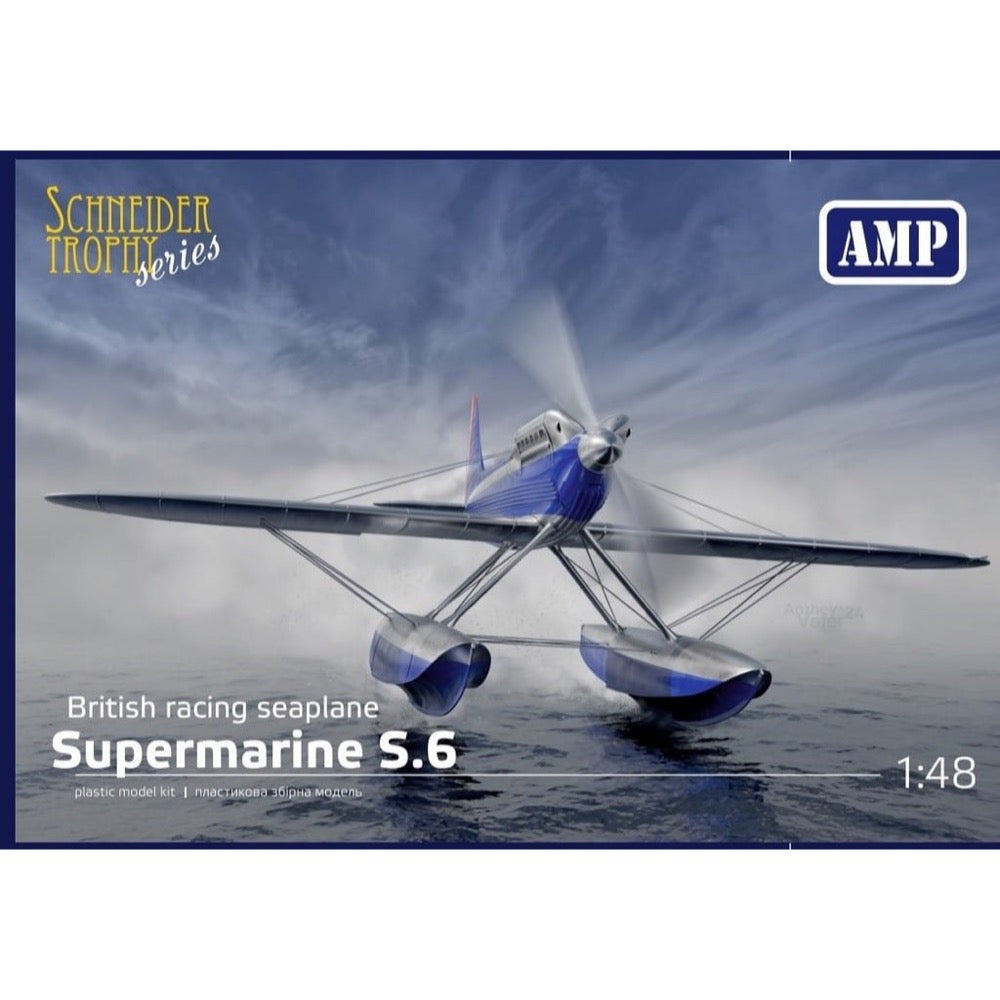 AMP 1/48 Supermarine S.6 British Rasing Seaplane
