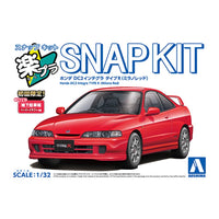 Aoshima 006941 1/32 Snap Honda DC2 Integra Type R Milano Red
