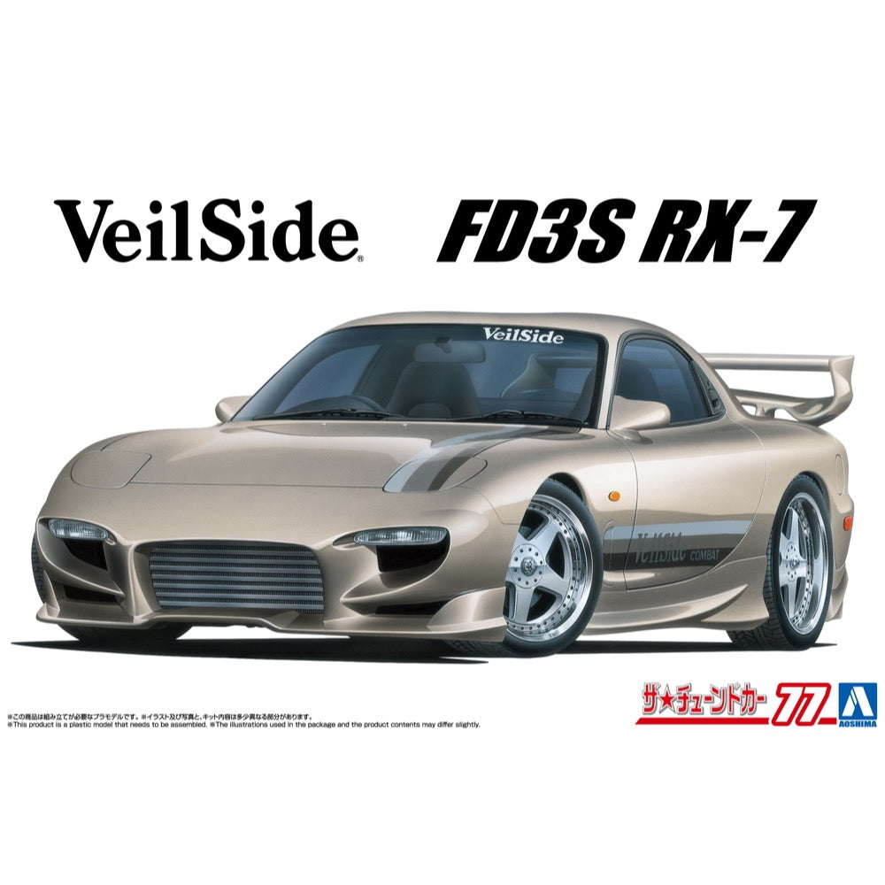 Aoshima 020487 1/24 Veilside Combat Model FD3S RX-7 '91 Mazda