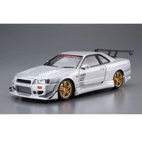 Aoshima A005542 1/24 C-West BNR34 Skyline GT-R 2002