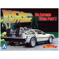 Aoshima A005475 1/43 Back To The Future Pullback Delorean From Part I