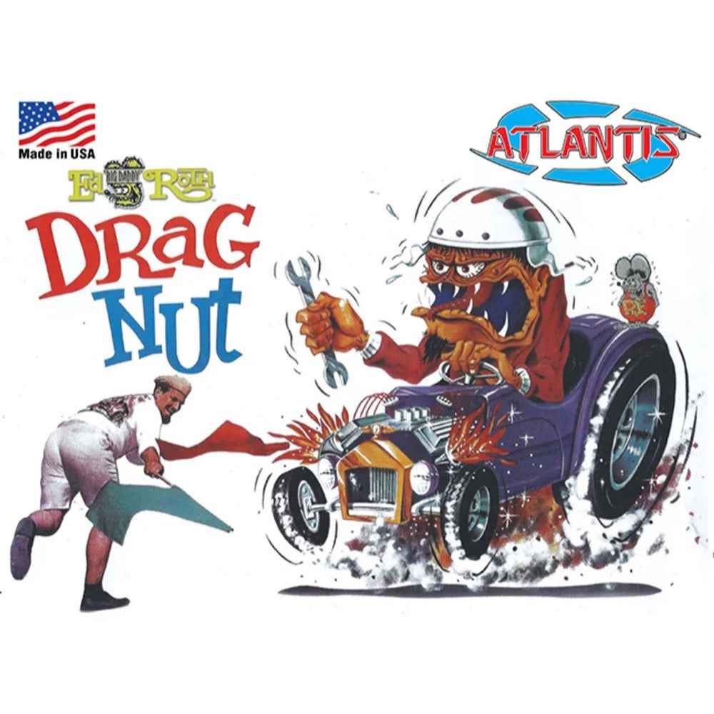 Atlantis 1/25 Ed Roth Drag Nut Model Kit