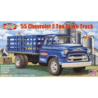 Atlantis 1/48 1955 Chevy Stake Truck with Glass Model Kit