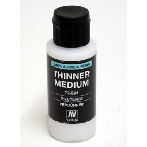 Vallejo 73524 Thinner Medium 60ml