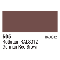 Vallejo 73605 Primer Poly-Urethane 60ml Rotbraun RAL8012